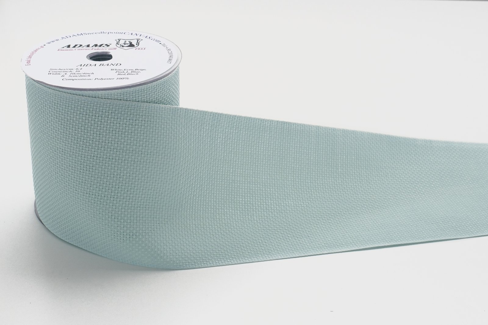 18FASKENxxxPOL(b)[EMBROIDERY BRAID 10cm. POLYESTER [GREENISH BLUE]